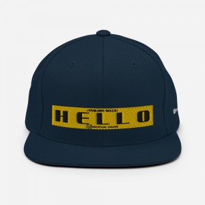 Hello Snapback Hat