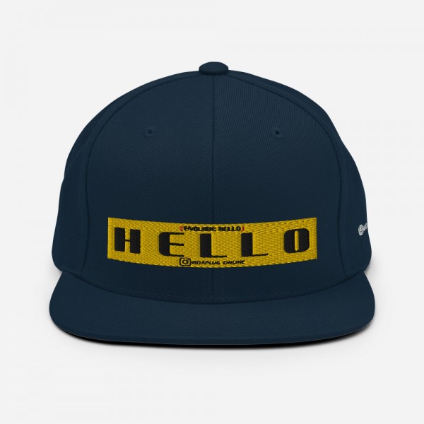 Hello Snapback Hat