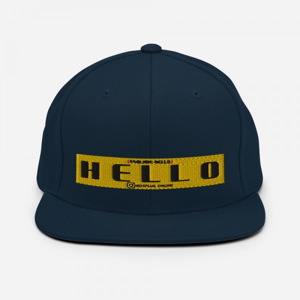 Hello Snapback Hat - Image 42