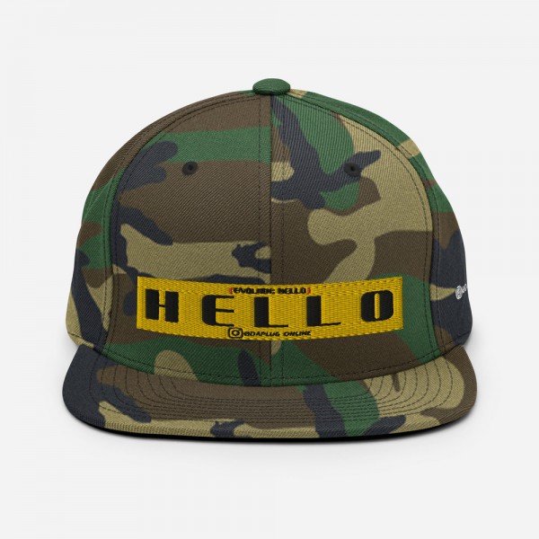 Hello Snapback Hat - Image 25