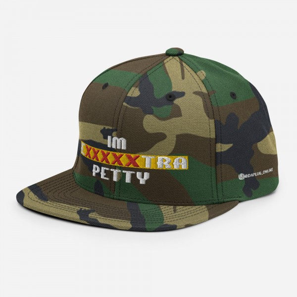 IM EXXXXXXTRA petty Snapback Hat - Image 40
