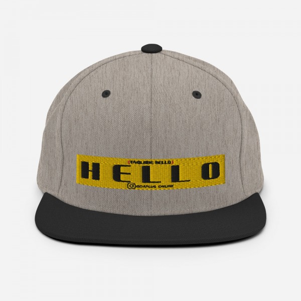 Hello Snapback Hat - Image 55