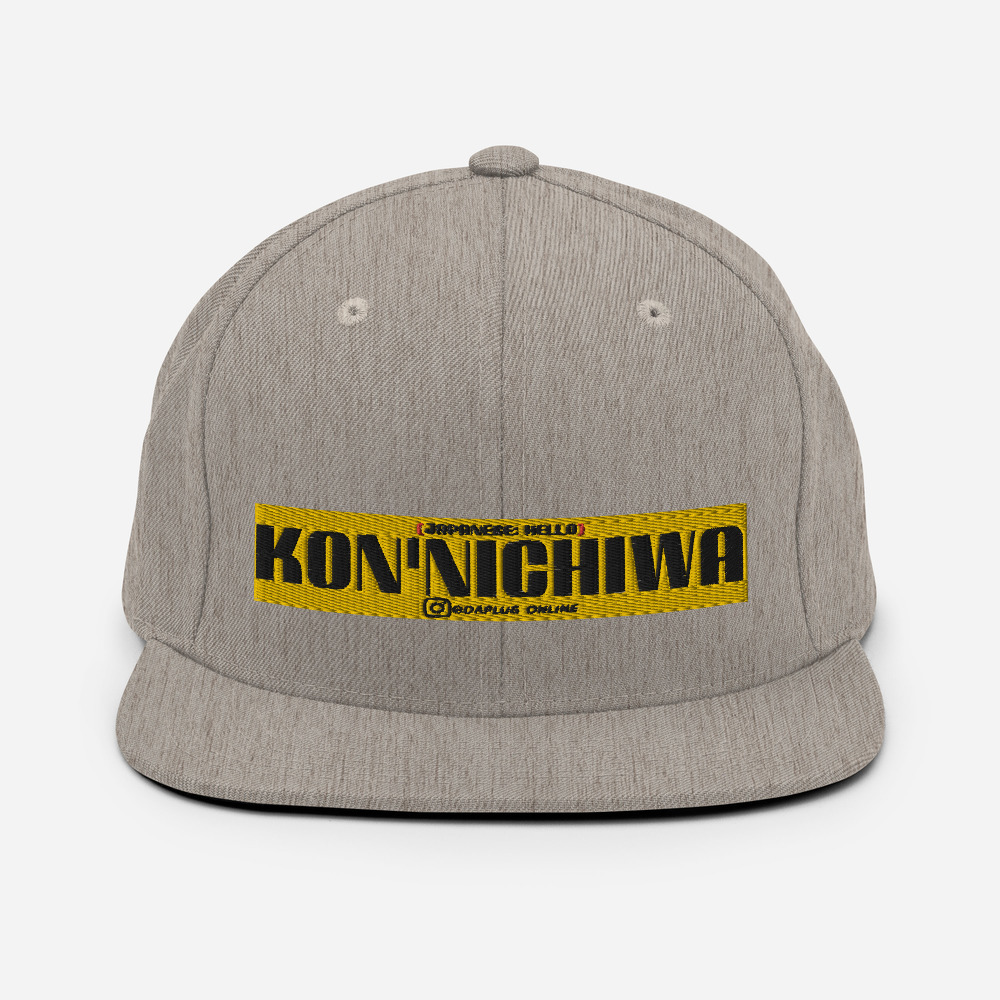 Kon'nichiwa Snapback Hat - Image 18