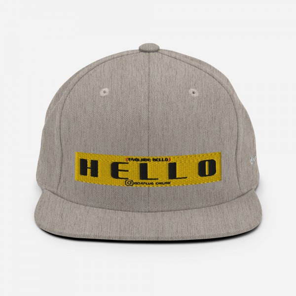 Hello Snapback Hat - Image 35