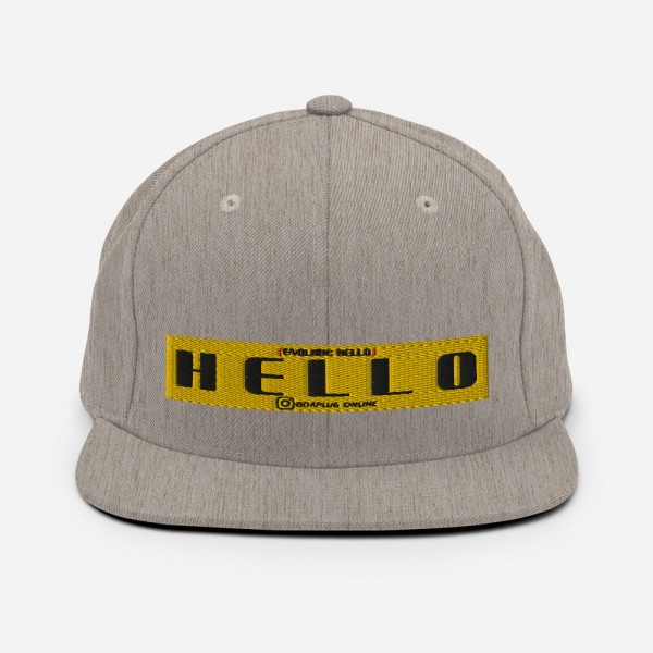 Hello Snapback Hat - Image 58