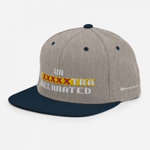 IM EXXXXXXTRA melanated Snapback Hat
