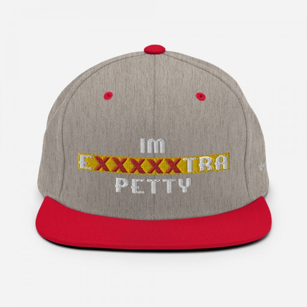 IM EXXXXXXTRA petty Snapback Hat - Image 47