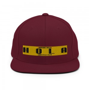 Hola Snapback Hat