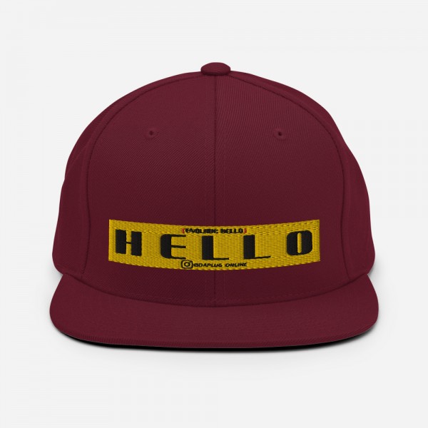 Hello Snapback Hat - Image 43