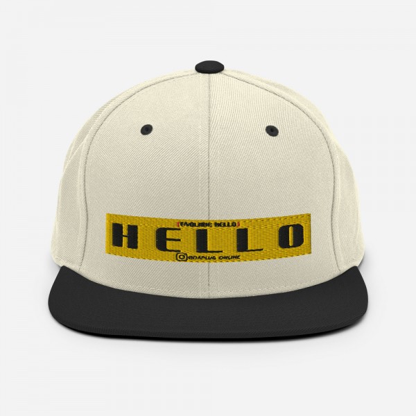 Hello Snapback Hat - Image 60
