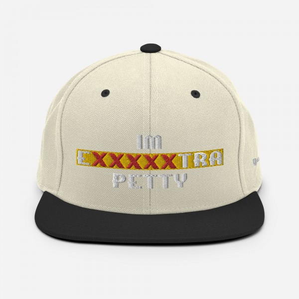 IM EXXXXXXTRA petty Snapback Hat - Image 58