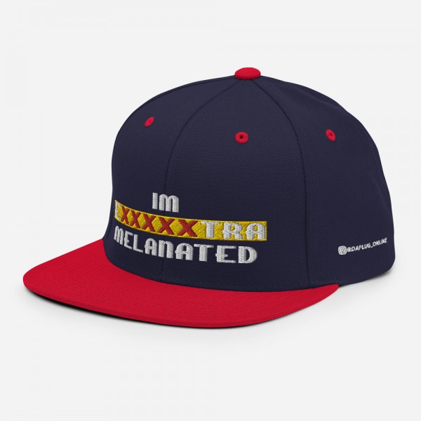 IM EXXXXXXTRA melanated Snapback Hat - Image 34