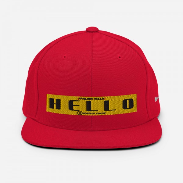 Hello Snapback Hat - Image 19