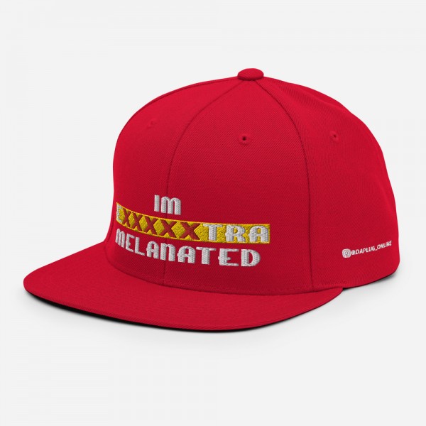 IM EXXXXXXTRA melanated Snapback Hat - Image 31