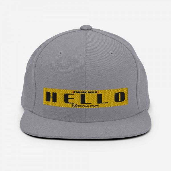Hello Snapback Hat - Image 59