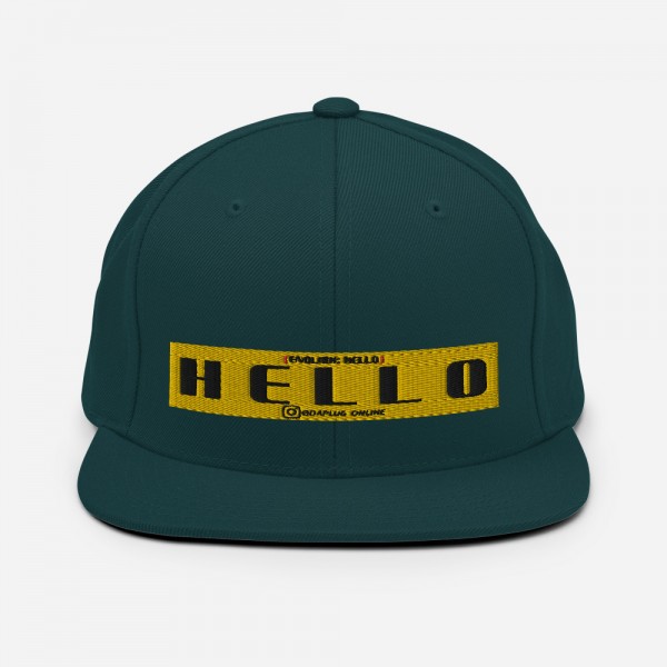 Hello Snapback Hat - Image 46