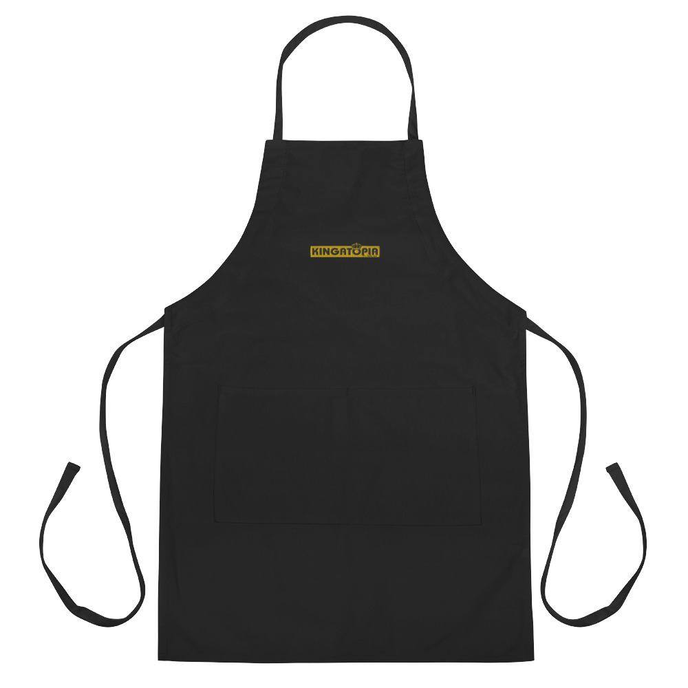 Kingatopia Embroidered Apron