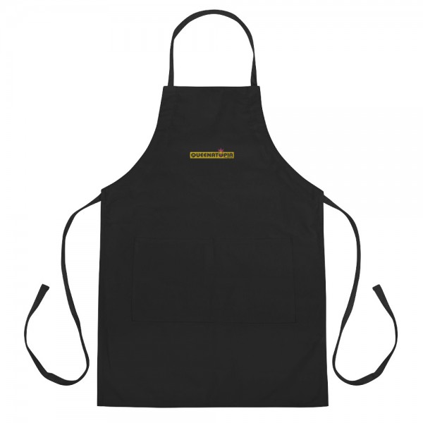 Queenatopia Embroidered Apron