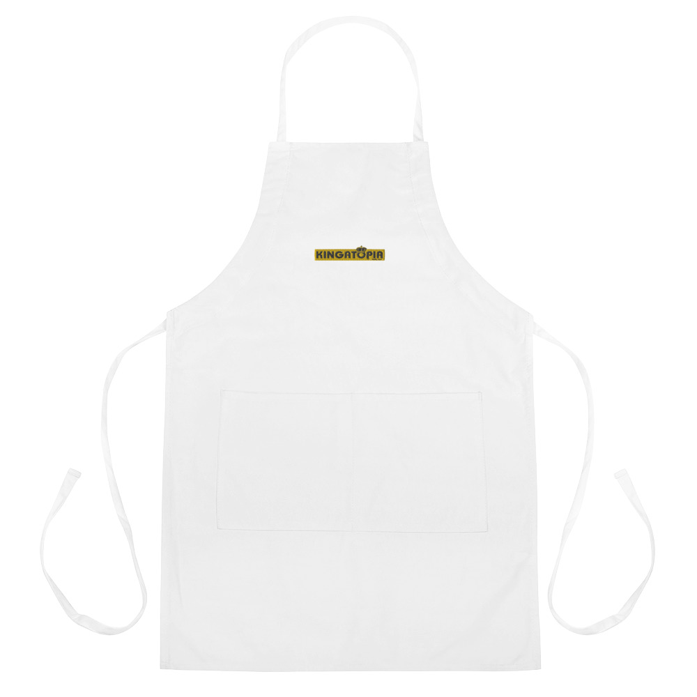 Kingatopia Embroidered Apron - Image 2