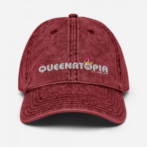Queenatopia Vintage Cotton Cap