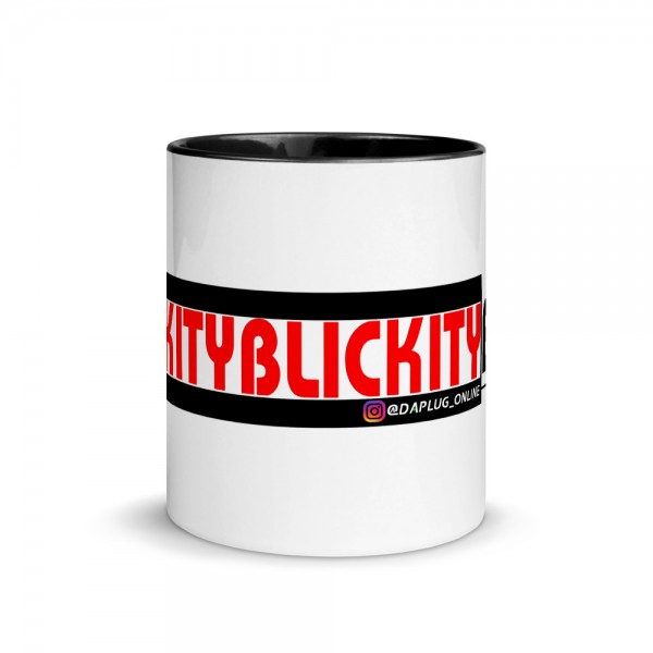 #BLICKITYBLICKITYBLACK Mug - Image 3