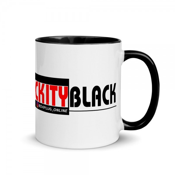 #BLICKITYBLICKITYBLACK Mug - Image 2