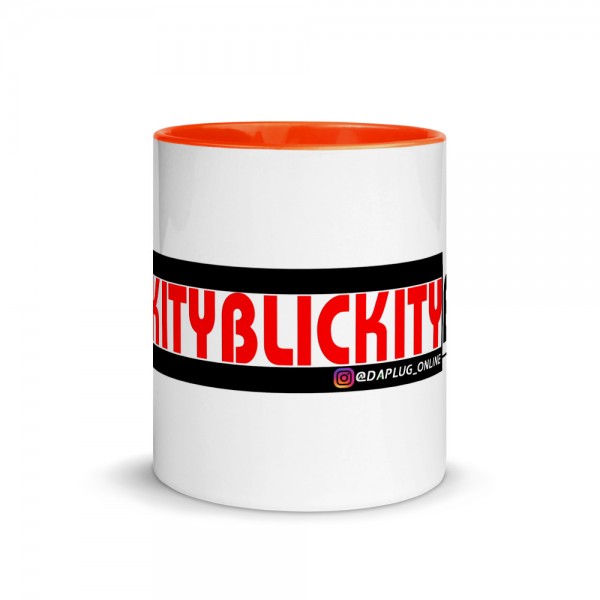 #BLICKITYBLICKITYBLACK Mug - Image 8