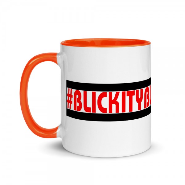 #BLICKITYBLICKITYBLACK Mug - Image 9