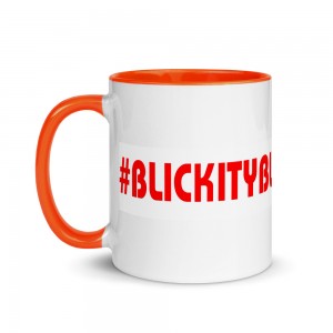 #BLICKITYBLICKITYBLACK Mug