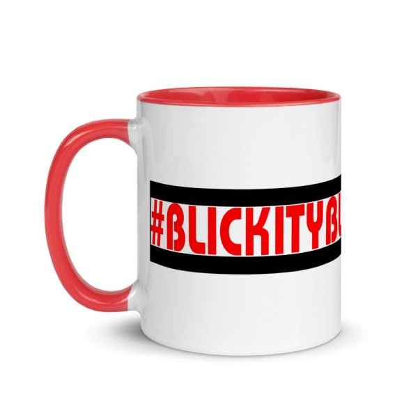 #BLICKITYBLICKITYBLACK Mug - Image 7
