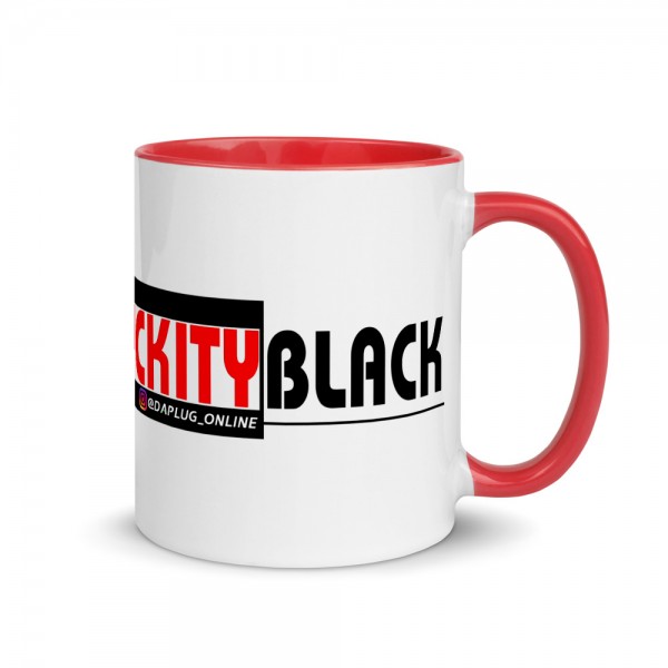 #BLICKITYBLICKITYBLACK Mug - Image 5