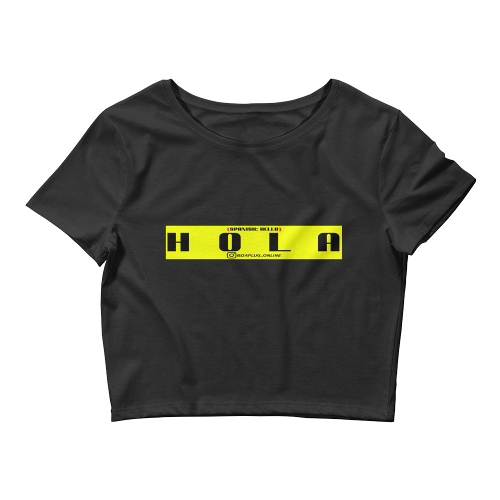 Hola Women’s Crop Tee
