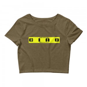 C I A O Women’s Crop Tee