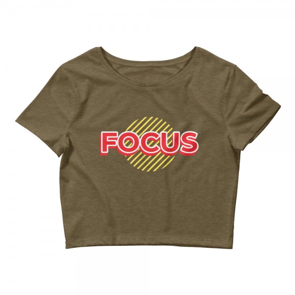 Focus Women’s Crop Tee - Image 2