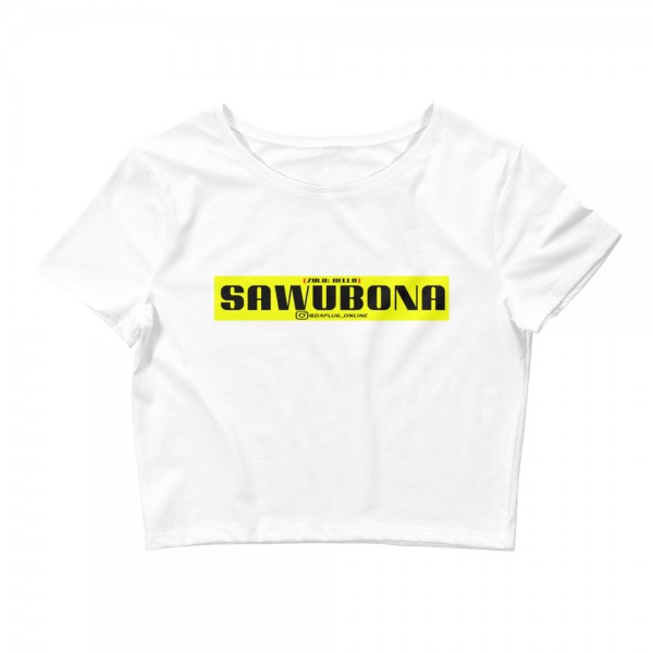 Sawubona Women’s Crop Tee