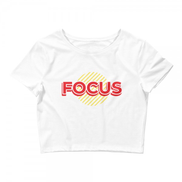 Focus Women’s Crop Tee - Image 3