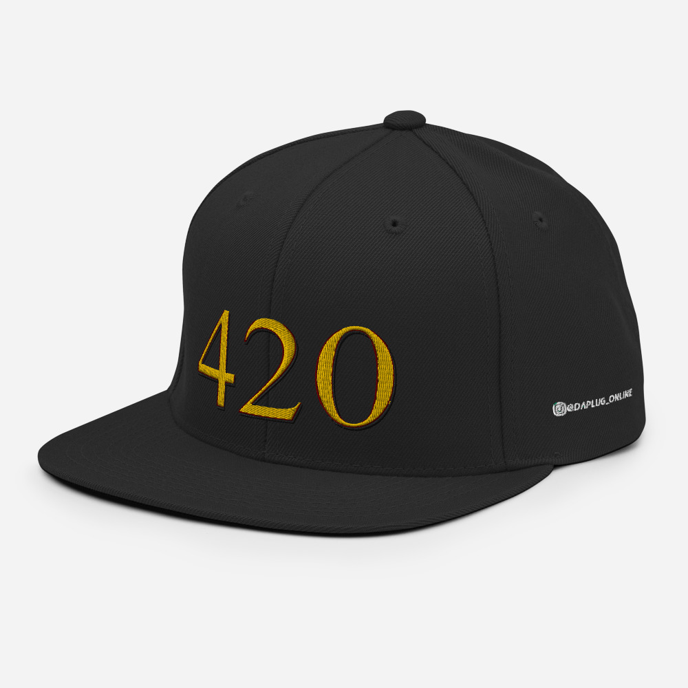 420 Snapback Hat - Image 7