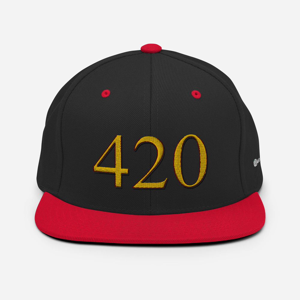 420 Snapback Hat - Image 8
