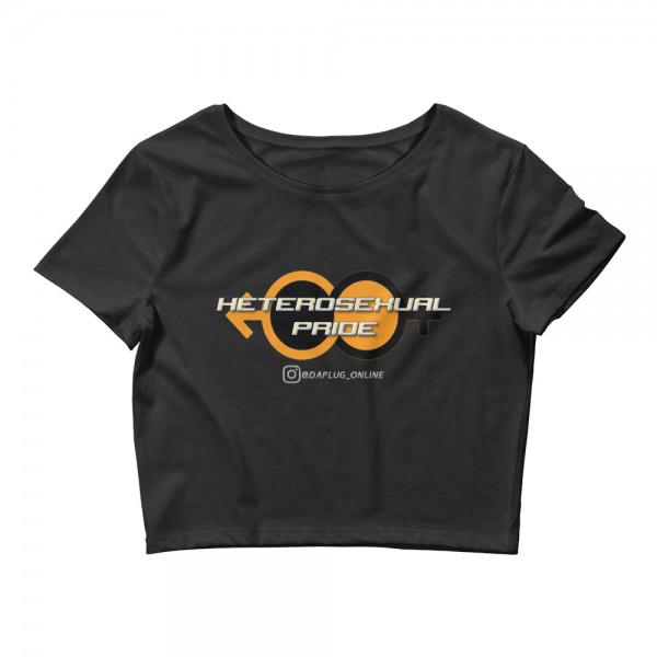 Heterosexual Pride Crop Tee - Image 2