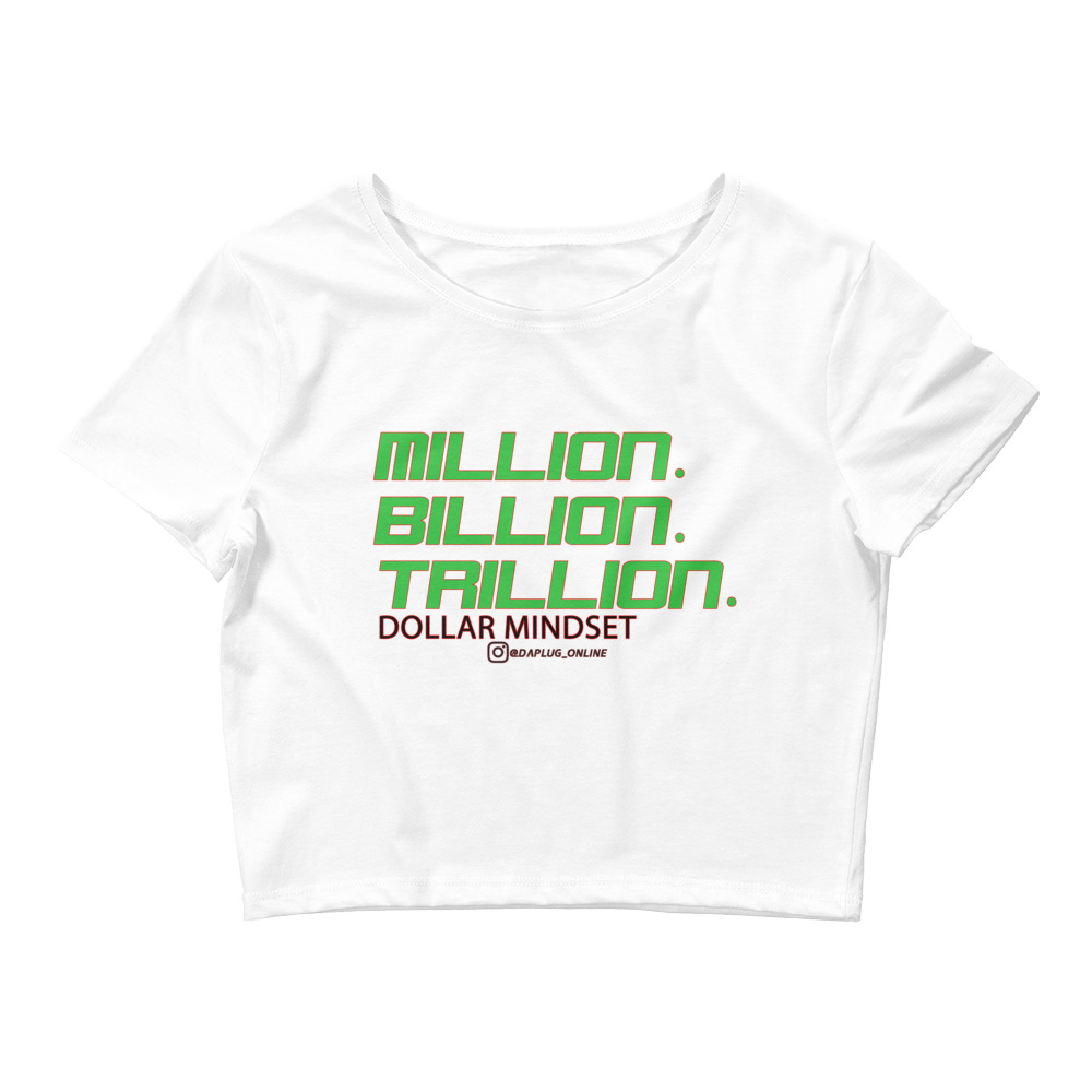 MILLION BILLION TRILLION Crop Tee - Image 3