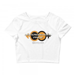 Heterosexual Pride Crop Tee
