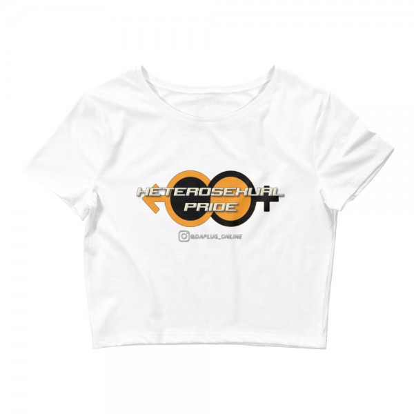Heterosexual Pride Crop Tee