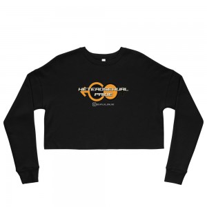 Heterosexual Pride Crop Sweatshirt