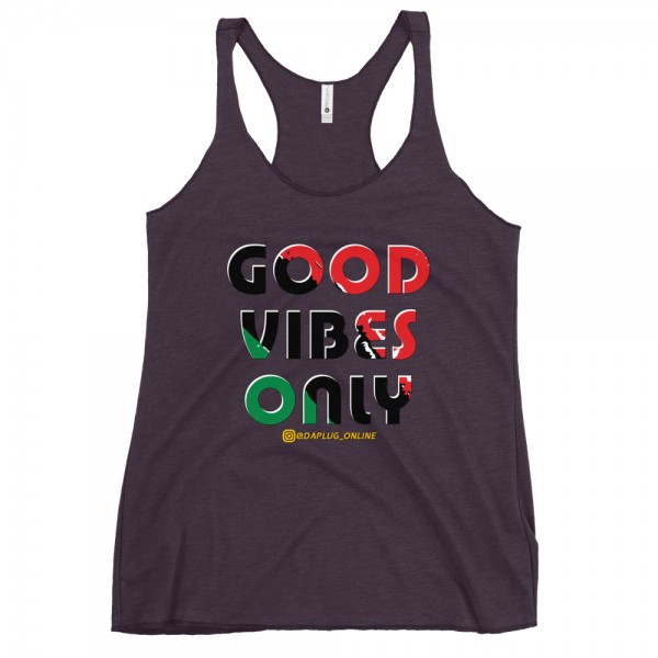 Good Vibes Only (africa) Racerback Tank - Image 4