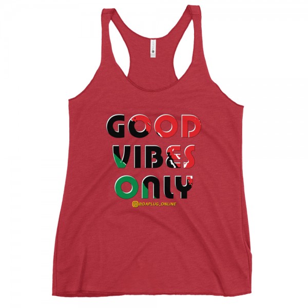 Good Vibes Only (africa) Racerback Tank - Image 7
