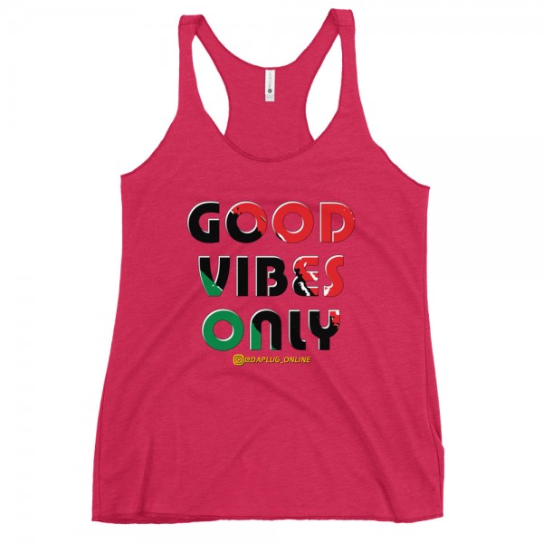 Good Vibes Only (africa) Racerback Tank - Image 8