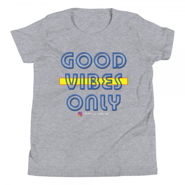Good Vibes Only Youth Short Sleeve T-Shirt - Image 10