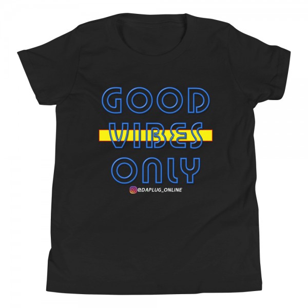 Good Vibes Only Youth Short Sleeve T-Shirt - Image 2
