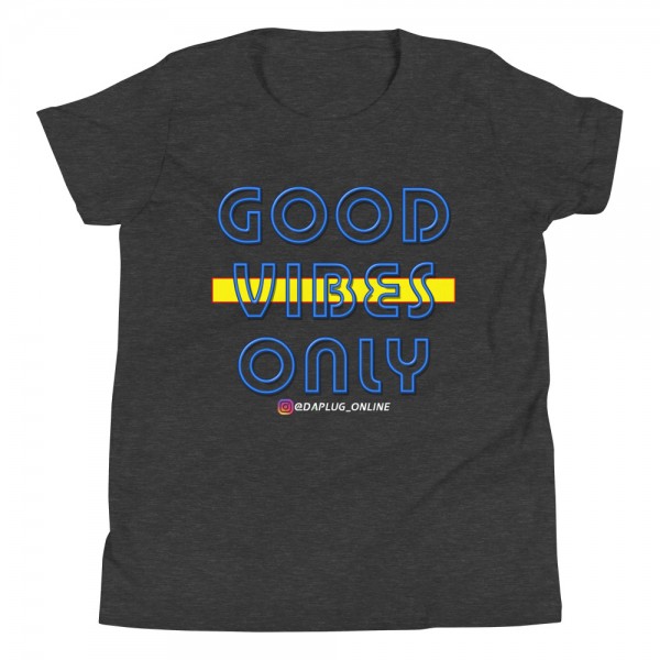 Good Vibes Only Youth Short Sleeve T-Shirt - Image 5