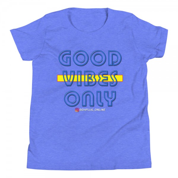 Good Vibes Only Youth Short Sleeve T-Shirt - Image 9